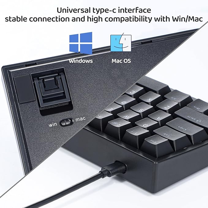 BOYI 66Pro Rapid Trigger Magnetic Switch Mechanical Keyboard,65% Hyper-Fast Actuation Point Adjustable Dedicated 8K Hz Polling Rate HotSwap RGB Wired Gaming Keyboard with Knob (Black)