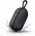 Gemini Mini Bluetooth Speaker - Small Portable Waterproof with Carabiner, Compact Travel Design, IPX7 Shower Proof, 12Hr Battery, TWS Pairing for Outdoors, Beach, Hiking (BEATORB)