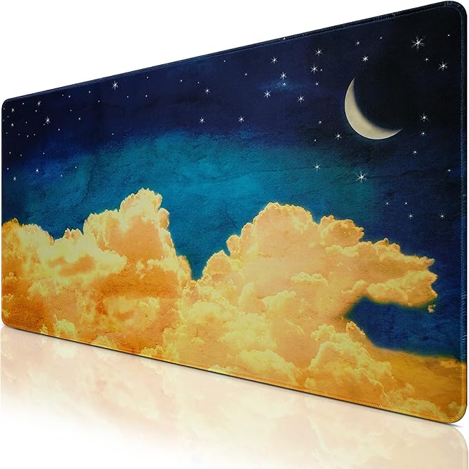 Canjoy Gaming Mouse Pad, Large Extended Mouse Pad Big Computer Mousepad for Home Office Gaming Work 31.5x15.7inch