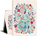 Case for iPad 9th Generation Case, for iPad 8th Generation Case,for iPad 7th Generation Case, Case for iPad 10.2 Kids Boy Girls, Multi-Angle View with Adjustable Stand Auto Wake/Sleep, Cat in Flowers