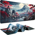 Gaming Mouse Pad - (31.5"×11.8") Japanese Anime Large Mouse Pads for Desk - Desk Mat for Keyboard and Mouse with Non-Slip Base, Desks Pad Matfor Game/Office & Home