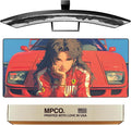 MPCO. Original Large Gaming Desk Mat – 36" x 17" Duraglyde Manga Motors Fayes-Ferrari Full Desk Mouse Pad for Smooth Precision – Non-Slip, Washable Extra-Large PC Mouse Pad for Gaming Sessions