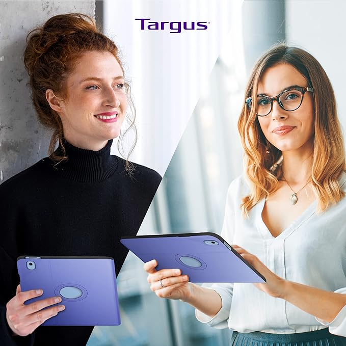 Targus VersaVu iPad 10th Generation Case 2022 iPad 10.9 Inch Case, iPad 10 Case 360 Degree Rotating Military Grade Drop Protection Cover for 10.9” iPad 10th Gen 2022 Magnetic Close, Purple(THZ93507GL)