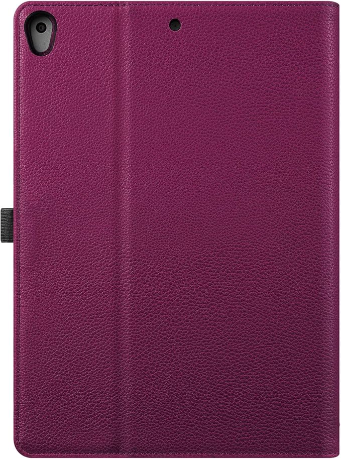 Fintie Case for iPad Air (3rd Gen) 10.5" 2019 / iPad Pro 10.5" 2017 - [Corner Protection] 360 Degree Rotating Smart Protective Stand Cover w/Pencil Holder, Auto Sleep/Wake, Purple