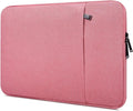 14 Inch Laptop Sleeve Case Women Girls for DELL XPS 15, Latitude 5420 7420, Inspiron 14, Lenovo Flex 5, HP 14 Laptop, Razer Blade 15, Laptop Cover 14 inch Water Resistant Computer Bag -Pink