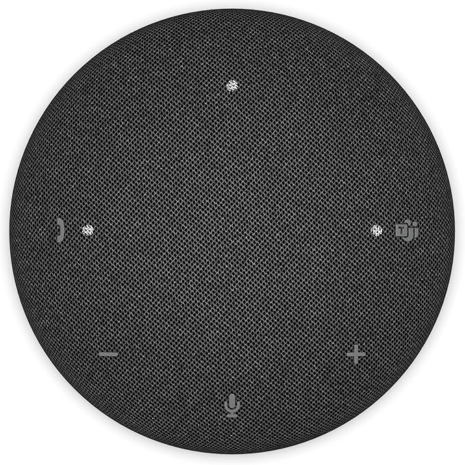 Dell Pro Wired Speakerphone - SP325 - USB-C, Zoom/Microsoft Teams Certified, 4 Omnidirectional Microphones, AI-Based Noise Cancellation Microphones