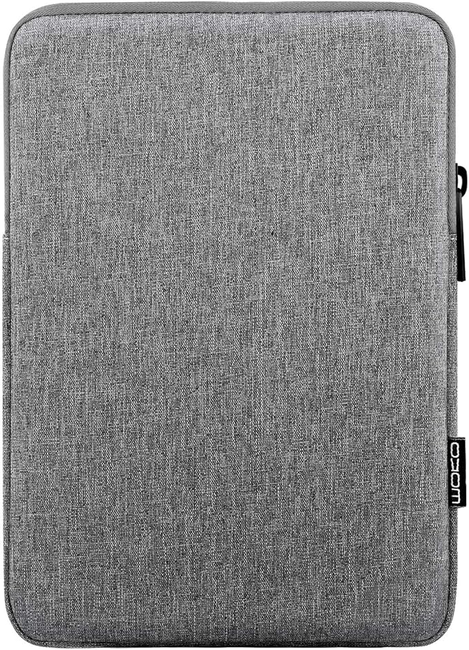 MoKo 9-11 Inch Tablet Sleeve Bag Carrying Case Fits New 11inch iPad Air M4, iPad A16 2025, iPad Pro 11 M4, Air 5/4/3, iPad 10/9/8th Gen, Tab S8/S9 11", Tablet Carrying Case, Light Gray