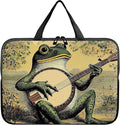 Laptop Sleeve Case Bag 15 inch, Music Frog Slim Carrying Case Handbag Travel Laptop Bag for 15 inch MacBook Air M3/M2/15 Pro/Surface Laptop 7/6/5/4/3/ Dell XPS 15 Plus
