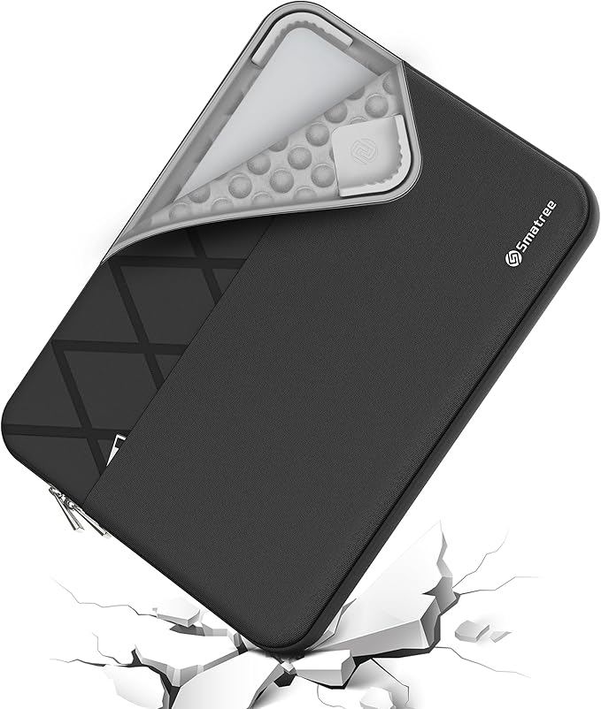Smatree 13-14 inch Laptop Sleeve for ASUS Zenbook A14 UX3407 Copilot+PC, for Zenbook Flip 13 OLED UX363/S 13 OLED UX5304, for ROG Flow X13 2023, Laptop Case with Accessory Pocket, YKK Zipper (E411)