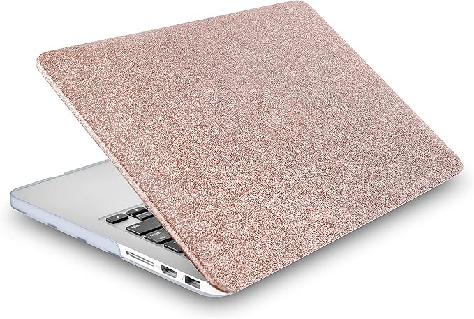 KECC Compatible with MacBook Pro 14 inch Case 2025 2024 2023 2022 2021 Release M4 M3 M2 M1 A3112 A3401 A3185 A2918 A2992 A2779 A2442 Plastic Hard Shell + Keyboard Cover, Pink Sparkling