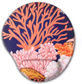 Ergonomic Mouse Pad with Wrist Support,Cute Mouse Pads with Wrist Rest,Comfortable Mouse Pad for Home Office Gaming Working Computers Laptop,Pain Relief with Non-Slip PU Base (Orange Coral)