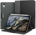 KingBlanc for iPad mini 7 (A17 Pro) Case, iPad mini 7th/6th Generation Case (2024/2021 8.3-inch) with Pencil Holder, PU Leather Stand Cover, Auto Sleep/Wake, Multi-Angle for Viewing/Typing, Black