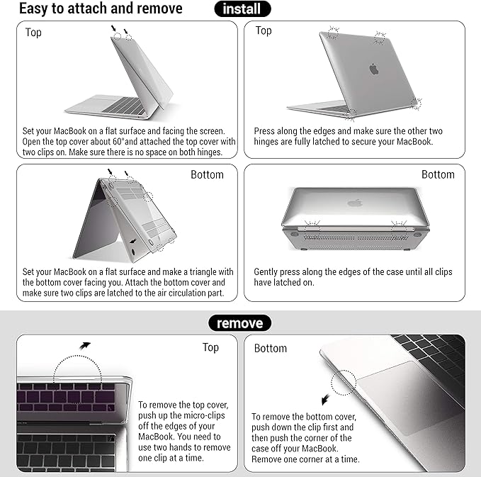 IBENZER Compatible with New MacBook Air 13 inch Case 2022 2021 2020 M1 A2337 A2179 A1932, Plastic Hard Shell Case with Keyboard Cover for Mac Retina Display with Touch ID, Turkish Blue, MMA-T13TUBL+1