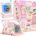 Uppuppy for iPad mini 4 Case for iPad mini 5th Generation Case - 360 Rotating Stand Folio Smart Cover with Pencil Holder for Women Girls, Christian Words for Apple Tablet Mini 7.9 inch 2019/2015