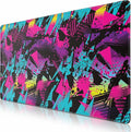Canjoy Gaming Mouse Pad 31.5x15.8inch Extended XXL Large Mouse Pad Big Computer Keyboard Mouse Mat Desk Pad with Non-Slip & Rubber Base & Stitched Edge