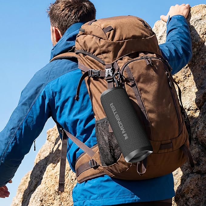 Monster Bluetooth Speaker, Wireless Portable Outdoor Bluetooth Speakers, 60W True Wireless Stereo IPX8 Waterproof, Dual PairingBluetooth 5.4 Built-in Mic, Outdoor Speaker