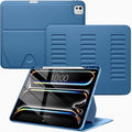 VIKESI Case for iPad iPad Pro 13-inch M5 or M4 Released in 2025 or 2024,Multiple Angles Magnetic Stand Cover,Shockproof Soft Back,Pencil Holder,and Auto Sleep/Wake, Blue