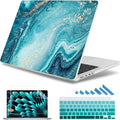 May Chen for 2026 MacBook Pro 14-inch M5 M4 M3 M2 M1 Pro/Max Chip, Release 2026 2025-2021, Model A3427 A3426 A3434 A3112 A3401 A3185, Plastic Hard Shell with Keyboard Cover, Blue Marble