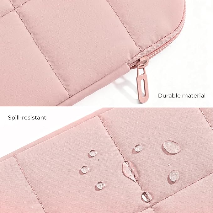 EooCoo for MacBook Neo Case 13 inch 2026 Model A3404 with A18 Pro chip, Hard Shell Case & Sleeve Bag & Type C & Keyboard Skin & Screen Film Laptop Accessories, Matte Blush