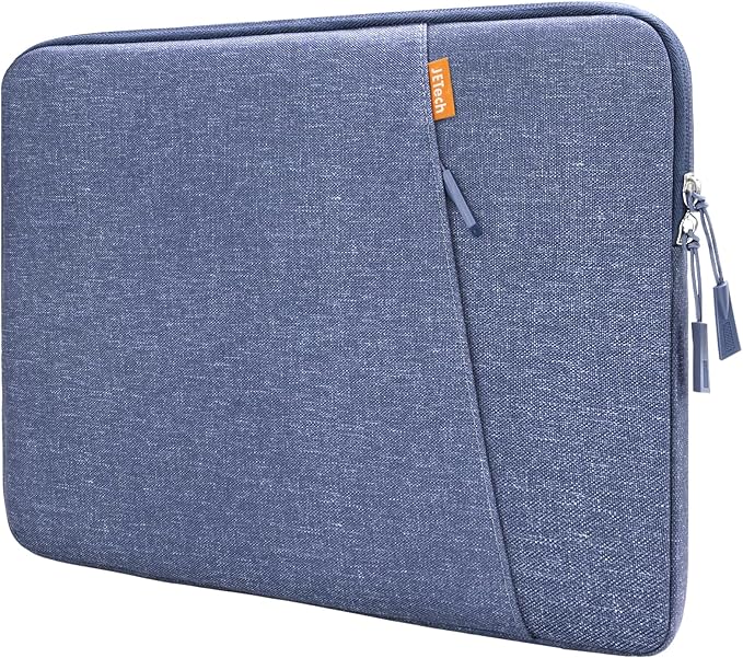 JETech Laptop Sleeve for 13-14Inch MacBook Neo (A18 Pro), MacBook Air/Pro (M1-M5) 2020-2026, 13-13.6 Inch Notebook, Waterproof Shock Resistant Bag Case with Accessory Pocket (Purple)