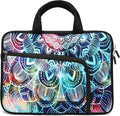 11 11.6 12 12.1 12.5 inches Laptop Sleeve Chromebook Case Ultrabook Case Notebook Sleeve PC Messenger Bag Tablet Case Neoprene Handle Sleeve for Adult Men Women, Two Pockets (Mandala)