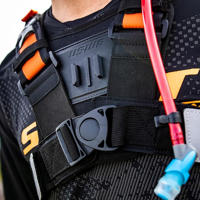 USWE Action Camera Harness - Compatible with All Bounce-Free Backpacks, Keeps GoPro Cameras Steady, Front Mounted on Chest Harness