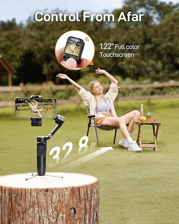 hohem iSteady X3 Gimbal Stabilizer for iPhone & hohem iSteady V3 Ultra Gimbal Stabilizer for Smartphone