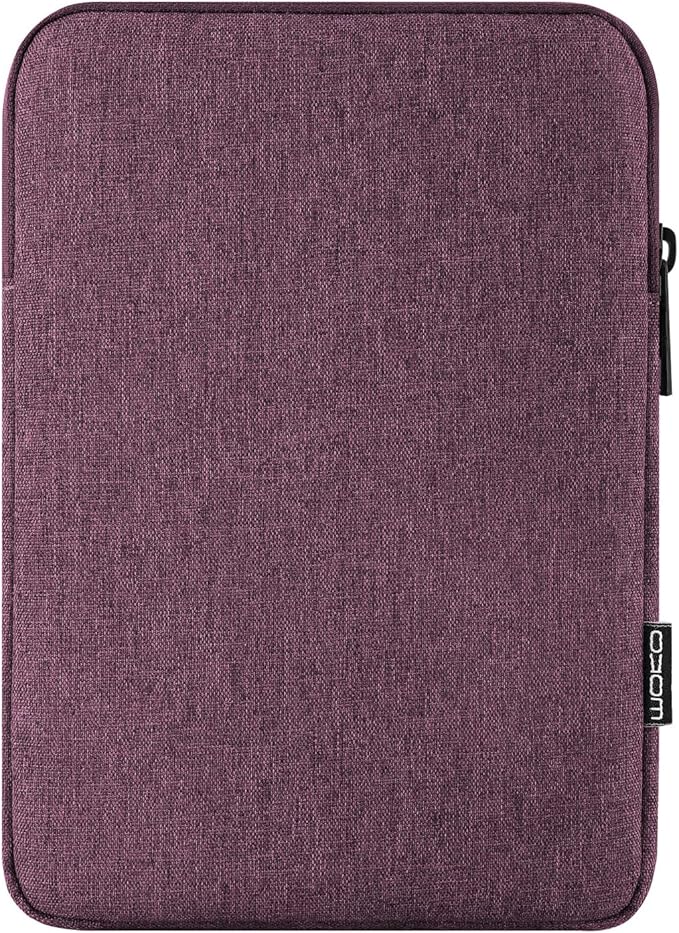 MoKo 9-11 Inch Tablet Sleeve Bag Carrying Case Fits New 11inch iPad Air M4, iPad A16 2025, iPad Pro 11 M4, Air 5/4/3, iPad 10/9/8th Gen, Tab S8/S9 11", Tablet Carrying Case, Purple