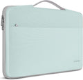 DOMISO 16 inch Laptop Sleeve Protective Case Cover Compatible with 16 16+ inch HP Dell ASUS Lenovo Chromebook,Waterproof Computer Cases Bag with Handle,Mint Green