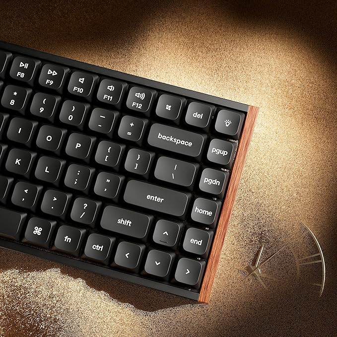 Keychron K3 Max SE QMK Wireless (2.4 GHz & Bluetooth) Custom Mechanical Keyboard with Ultra-Slim Body Launcher Support Hot-swappable Low-Profile Switch PBT Keycaps Compatible with Mac Windows Linux