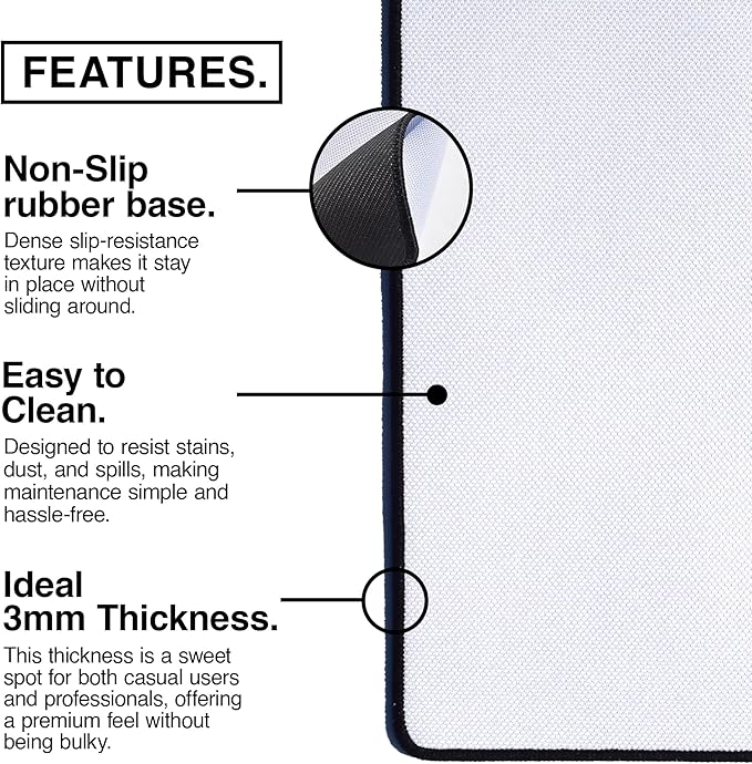 MPCO. Original Large Gaming Desk Mat – 36" x 17" Duraglyde Manga Motors Osakas-Overlander Full Desk Mouse Pad for Smooth Precision – Non-Slip, Washable Extra-Large PC Mouse Pad for Gaming Sessions