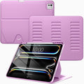 VIKESI Case for iPad iPad Pro 13-inch M5 or M4 Released in 2025 or 2024,Multiple Angles Magnetic Stand Cover,Shockproof Soft Back,Pencil Holder,and Auto Sleep/Wake,Purple
