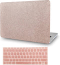 KECC Compatible with MacBook Pro 13 inch Case 2020-2025, 2016-2019 Release M2 M1 A2338 A2289 A2251 A2159 A1989 A1706 A1708 Plastic Hard Shell + Keyboard Cover, Pink Sparkling